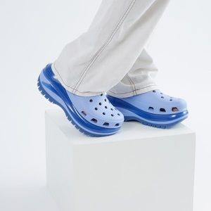 Women's Mega Crush Platform Clogs in Violet